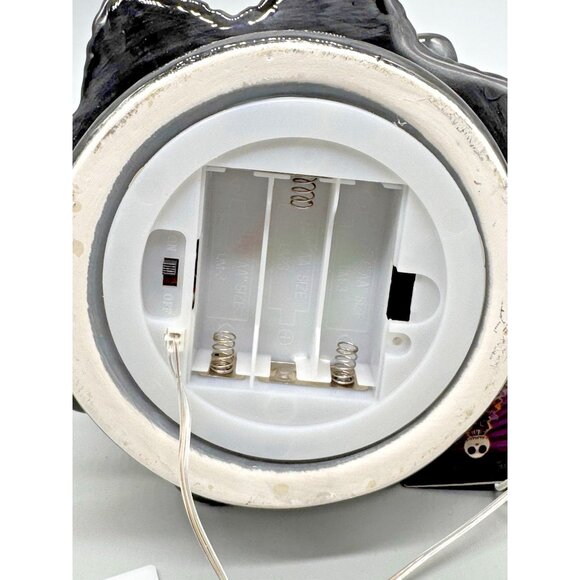 Nightmare Before Christmas Jack Skellington Light Up Ceramic Tree Halloween 10" - Picture 8 of 10